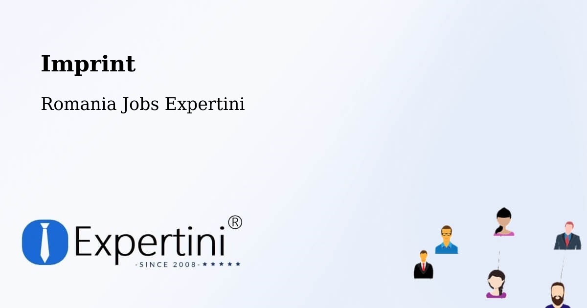 Imprint – Comuna Tănăsoaia - Romania Jobs Expertini